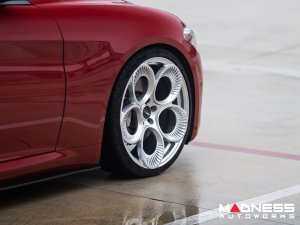 Alfa Romeo Giulia Custom Wheels - set of 4 - KuhlFX - Forged - Veloce - Gloss Silver Alfa Romeo Giulia Custom Wheels - set of 4 - KuhlFX - Forged - Veloce - Gloss Silver